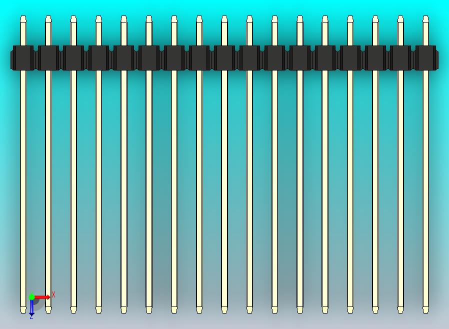 DS1021排针 黑色 3x17p 100mil 类型43 版本1.0.zip