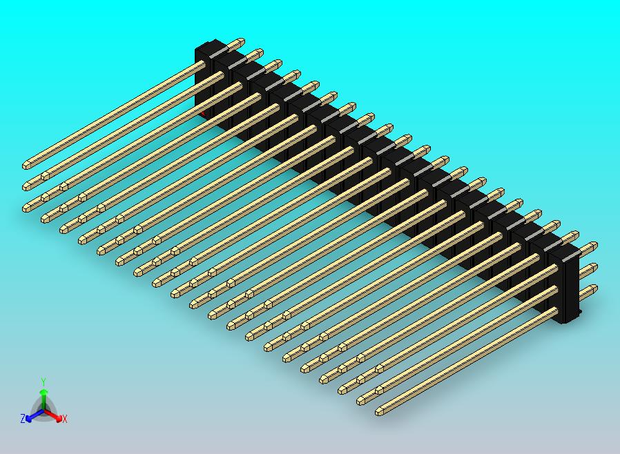 DS1021排针 黑色 3x20p 100mil 类型43 版本1.0.zip