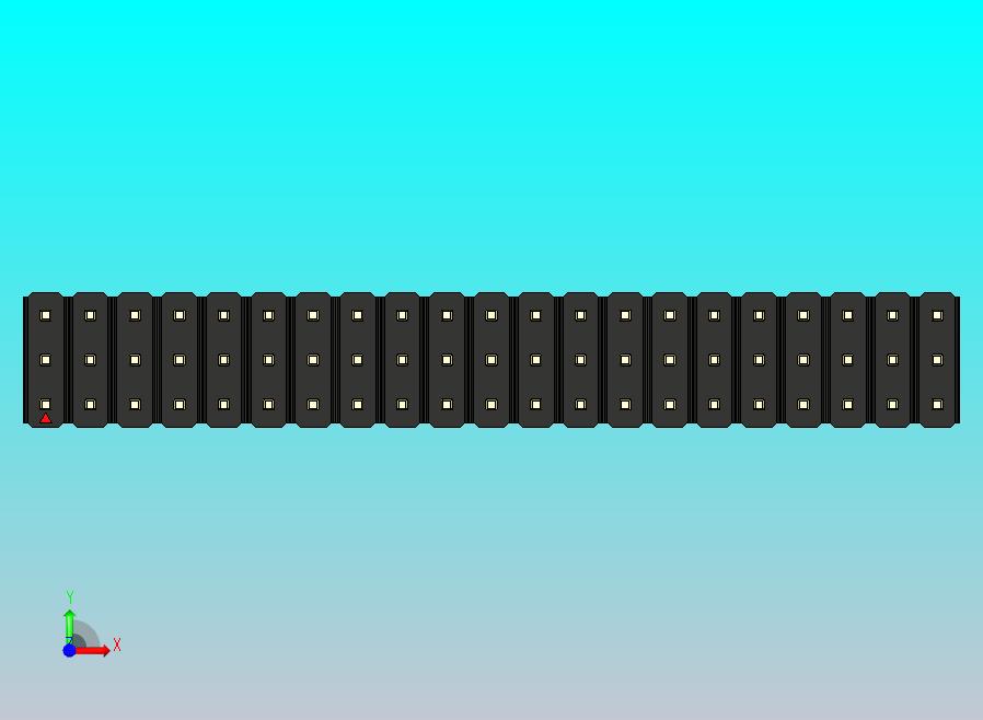 DS1021排针 黑色 3x21p 100mil 类型1 版本1.0.zip