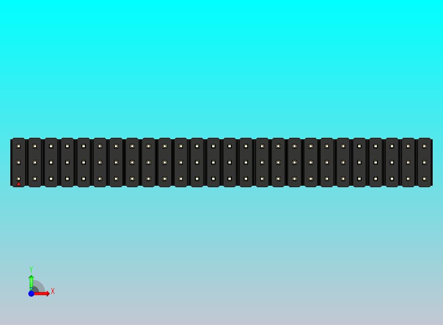 DS1021排针 黑色 3x26p 100mil 类型5 版本1.0.zip