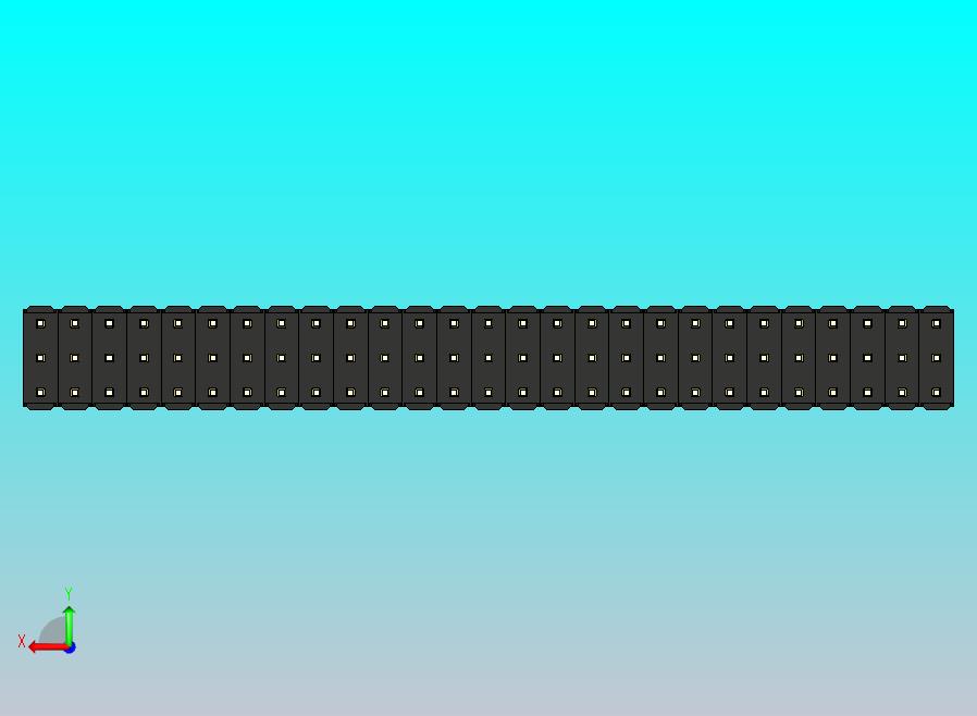 DS1021排针 黑色 3x27p 100mil 类型1 版本1.0.zip