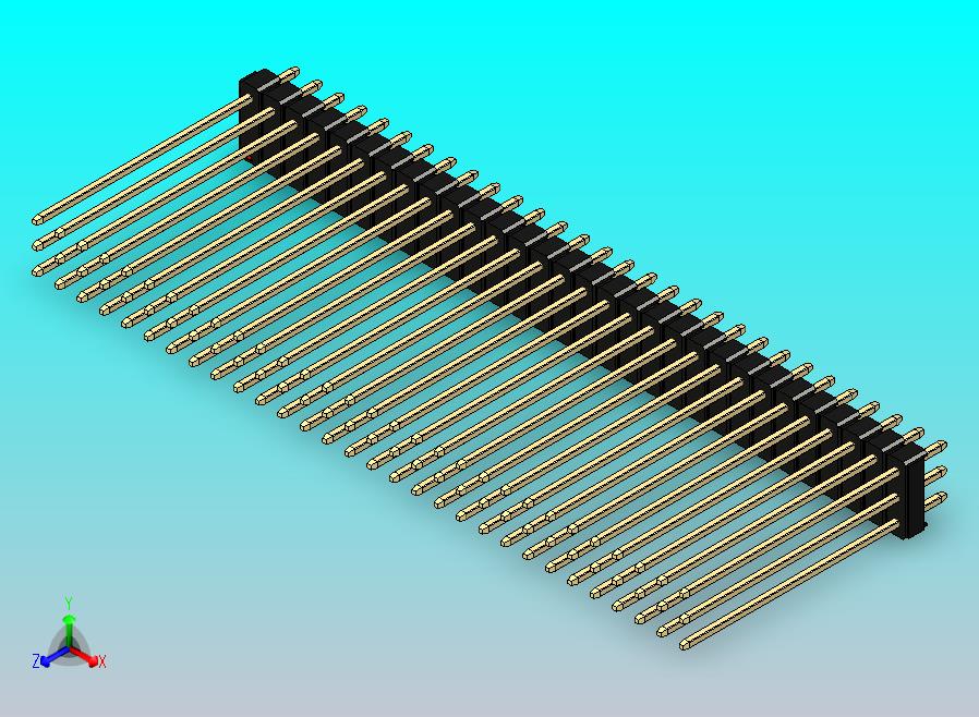 DS1021排针 黑色 3x30p 100mil 型号43 版本1.0.zip