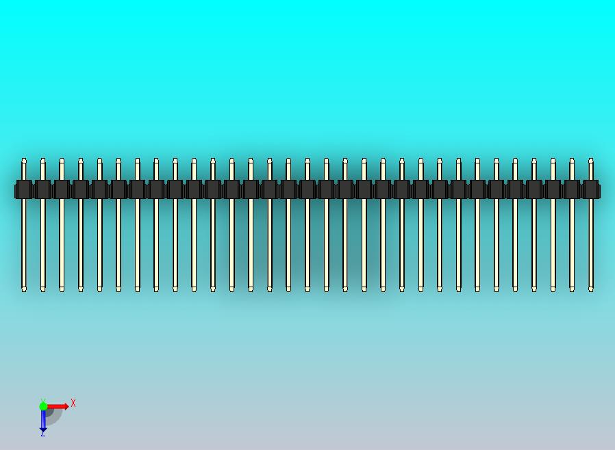 DS1021排针 黑色 3x31p 100mil 类型5 版本1.0.zip