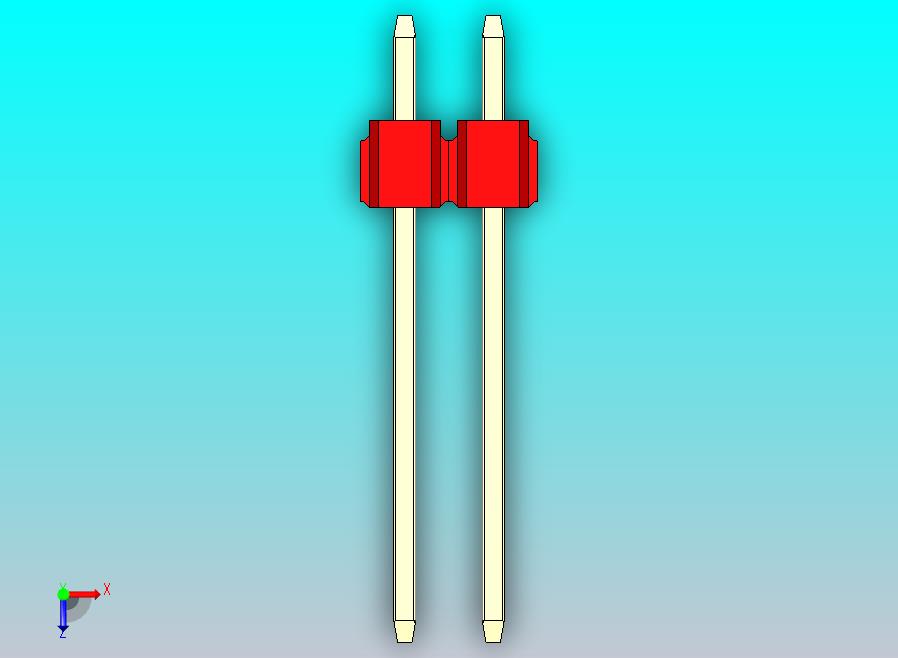 DS1021排针 红色 1x02p 100mil 类型5 版本1.0.zip