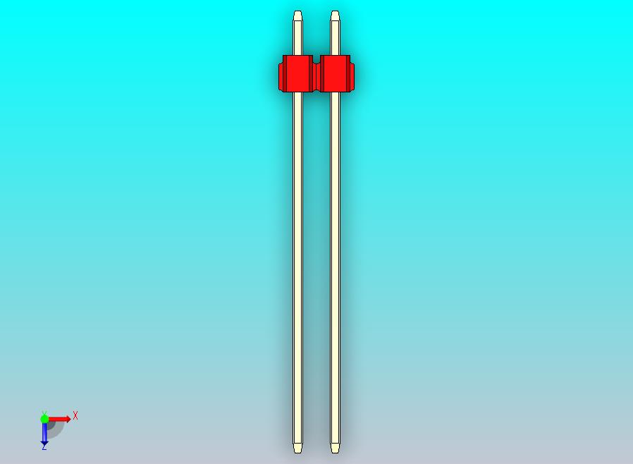 DS1021排针 红色 1x02p 100mil 类型43 版本1.0.zip