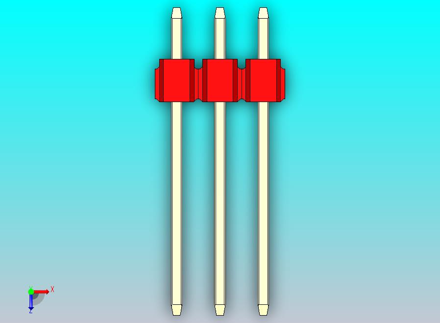 DS1021排针 红色 1x03p 100mil 类型5 版本1.0.zip
