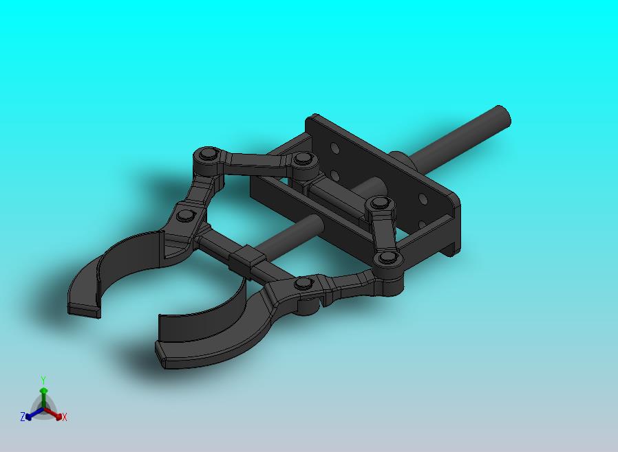 机器人机械手夹持器 