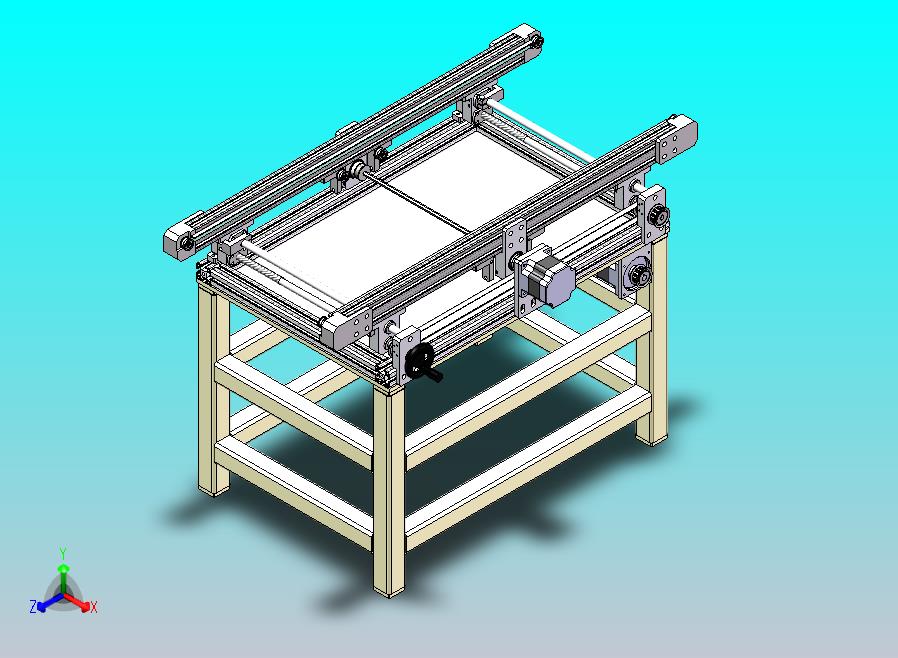 手动双向宽度可调节皮带线