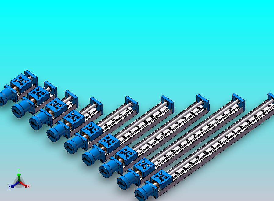 微小型迷你手摇滑台模组