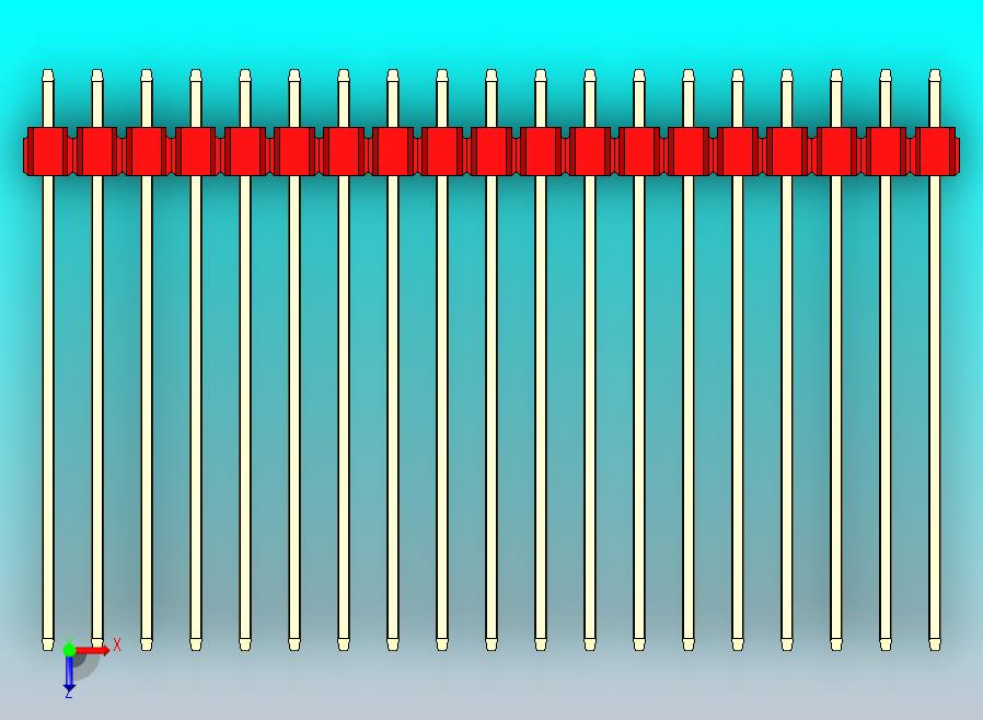 DS1021排针 红色 1x19P 100密 43型 版本1.0.zip