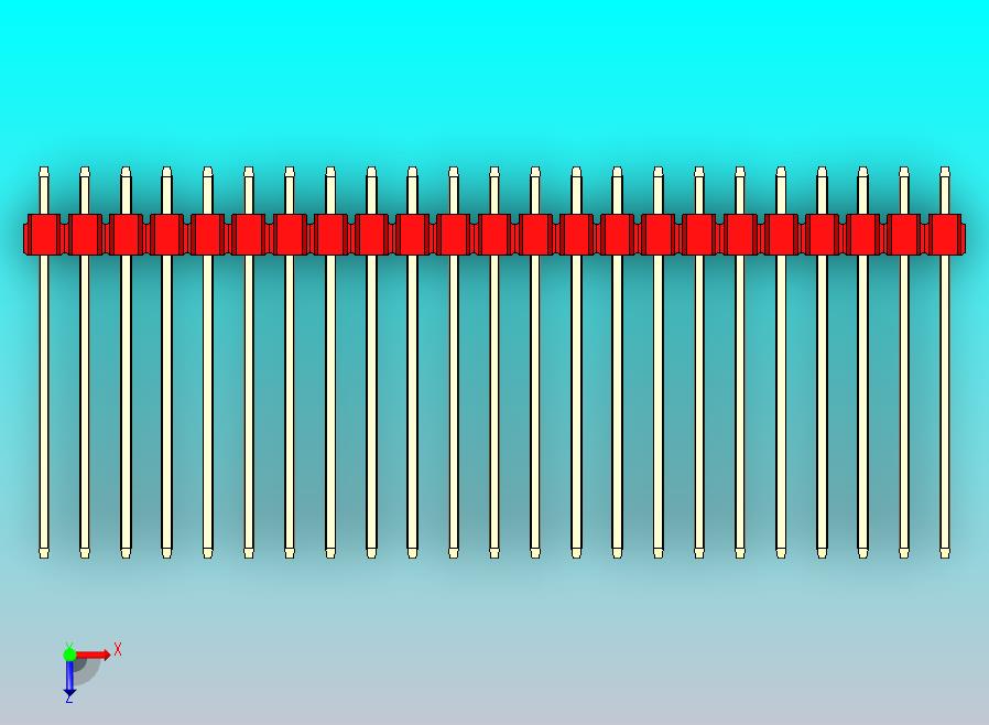 DS1021排针 红色 1x23p 100mil 型号19 版本1.0.zip