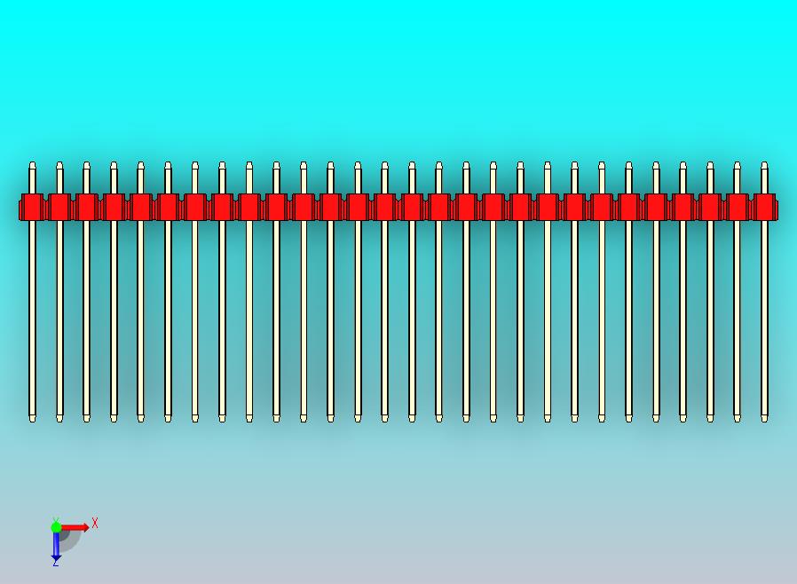 DS1021排针 红色 1x28p 100密 19型 版本1.0.zip