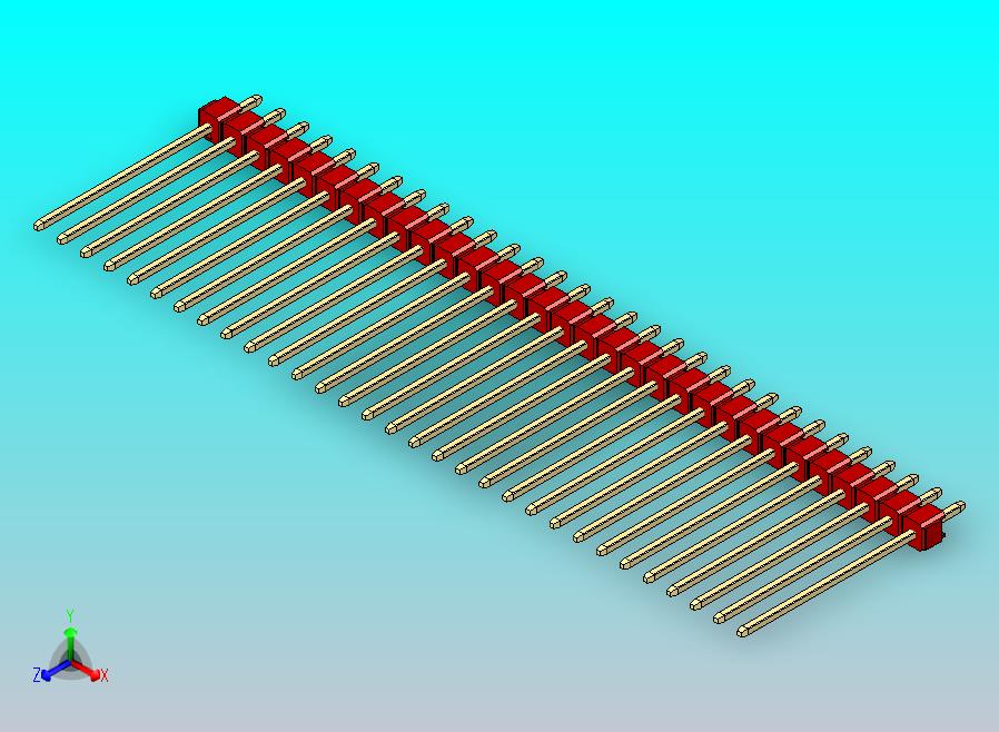 DS1021排针 红色 1x31页 100密 19型 版本1.0.zip