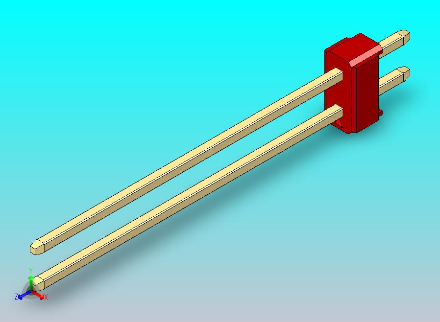 DS1021排针 红色 2x01p 100mil 类型43 版本1.0.zip