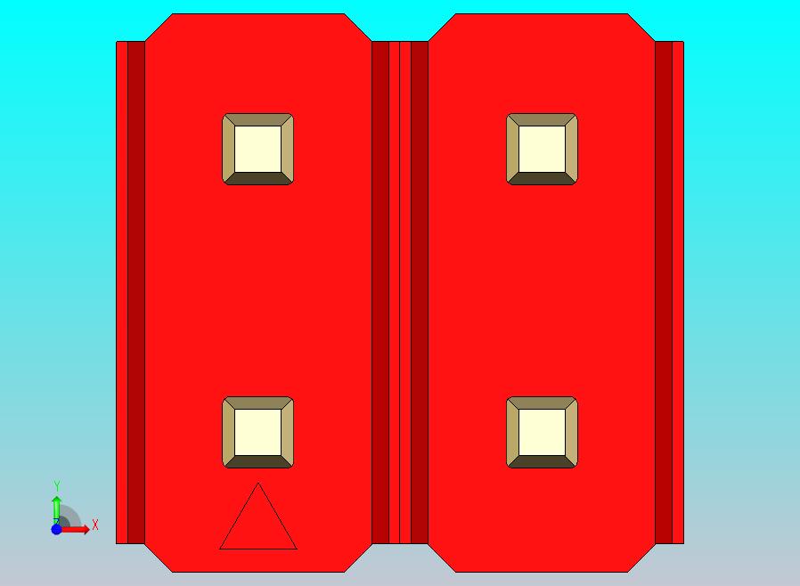 DS1021排针 红色 2x02p 100mil 类型5 版本1.0.zip