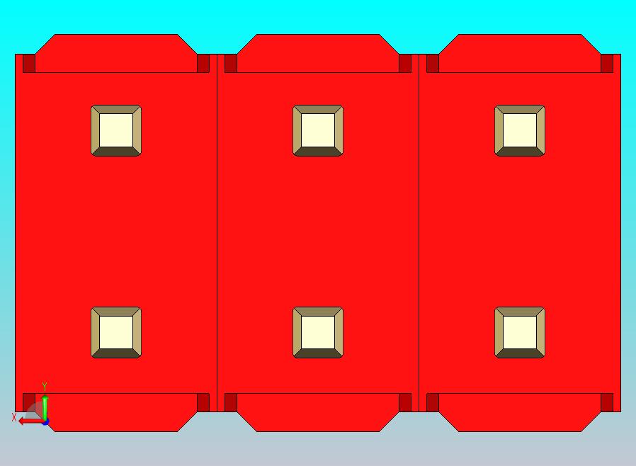 DS1021排针 红色 2x03p 100mil 类型5 版本1.0.zip