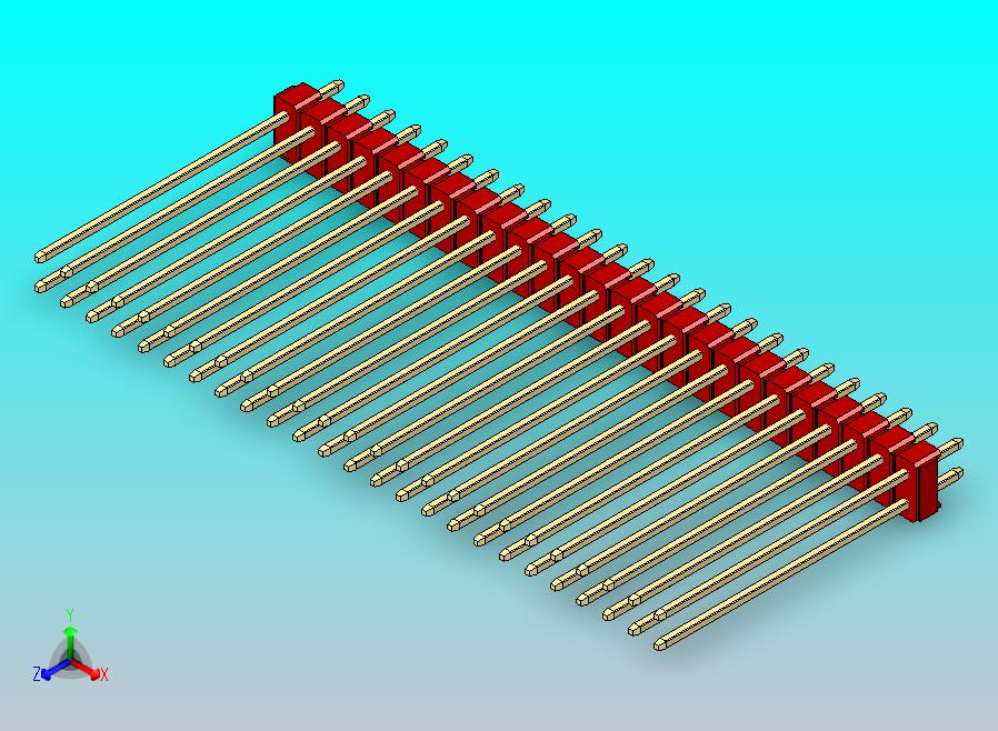 DS1021排针 红色 2x25p 100密 43型版本1.0.zip