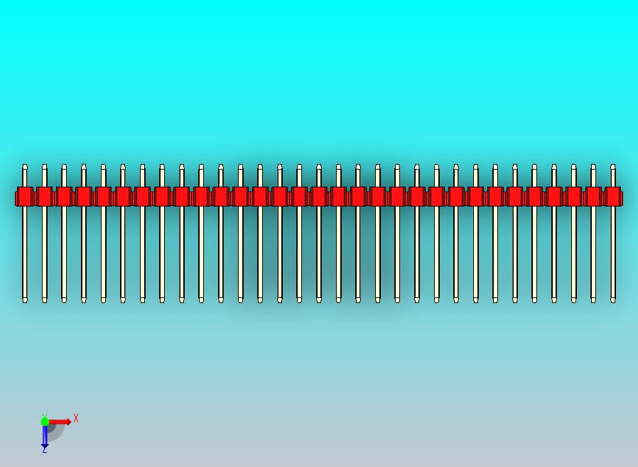 DS1021排针 红色 2x31p 100mil 类型5 版本1.0.zip