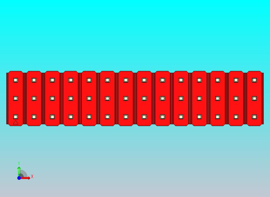 DS1021排针 红色 3x14p 100mil 类型43 版本1.0.zip
