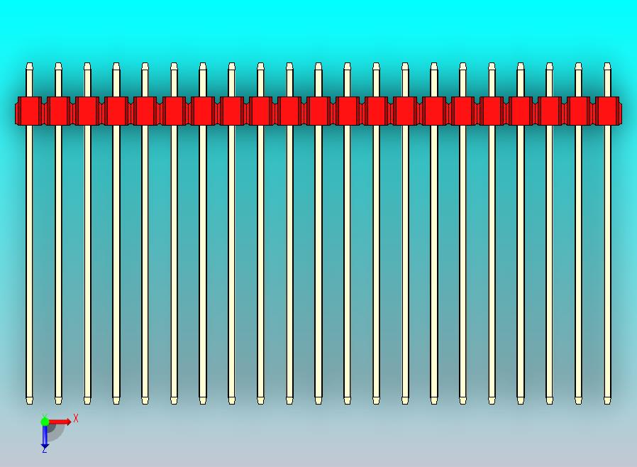 DS1021排针 红色 3x21p 100mil 类型43 版本1.0.zip