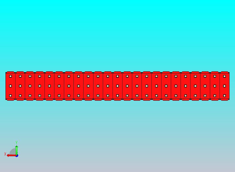 DS1021排针 红色 3x23p 100mil 类型1 版本1.0.zip