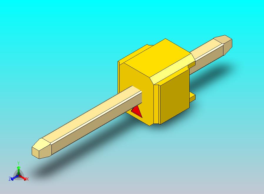 DS1021排针 黄色 1x01p 100mil 类型1 版本1.0.zip