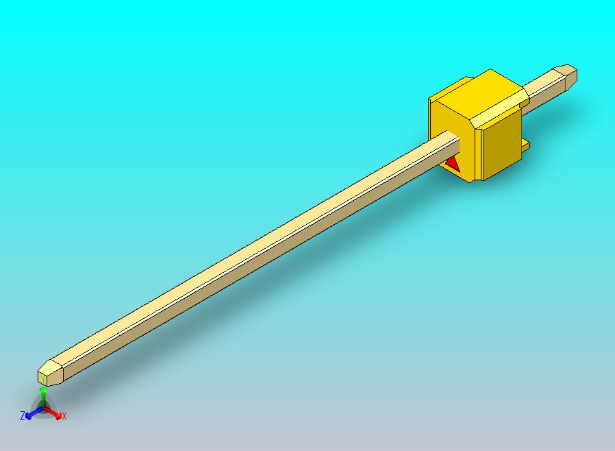 DS1021排针 黄色 1x01p 100mil 类型19 版本1.0.zip