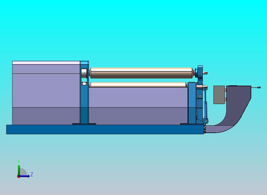 2 毫米到 8 毫米卷板机