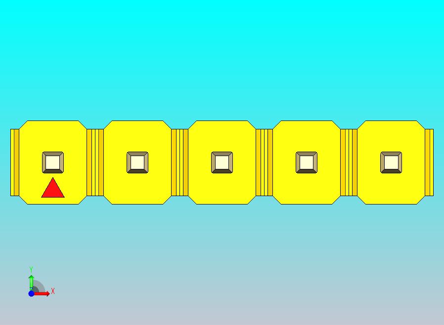 DS1021排针 黄色 1x05p 100mil 类型1 版本1.0.zip