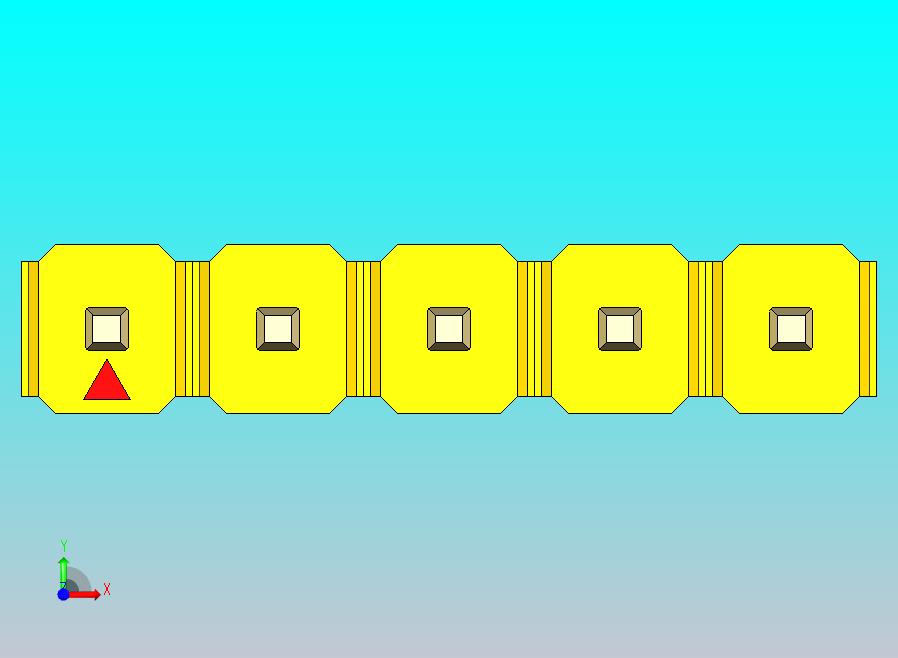 DS1021排针 黄色 1x05p 100mil 类型5 版本1.0.zip