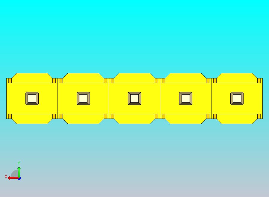DS1021排针 黄色 1x05p 100mil 类型19 版本1.0.zip