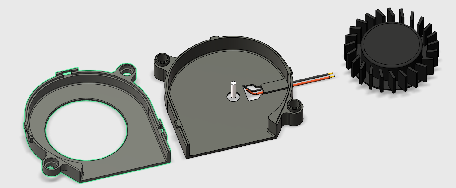 火炮 x4 pro 径向风扇 5015