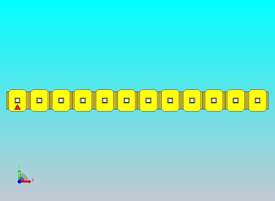 DS1021排针 黄色 1x12p 100mil 类型43 版本1.0.zip