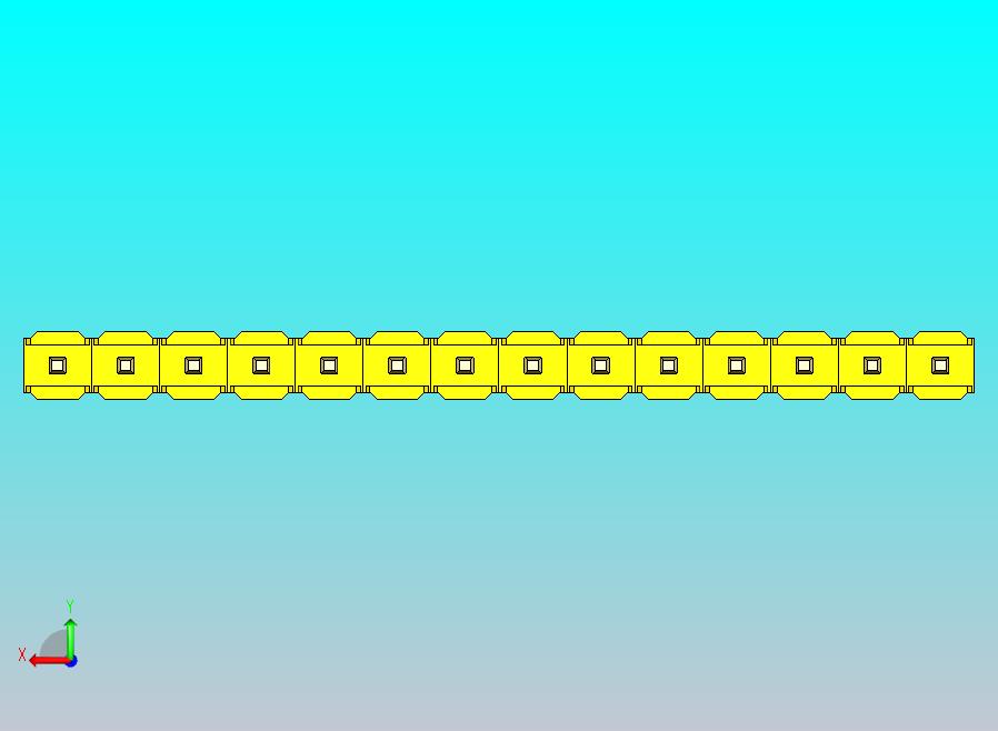 DS1021排针 黄色 1x14p 100mil 类型19 版本1.0.zip