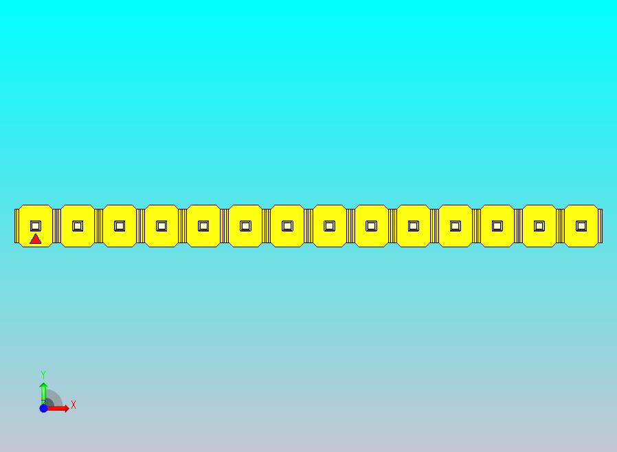 DS1021排针 黄色 1x14p 100mil 类型43 版本1.0.zip