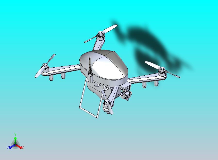 无人机设计（监视和喷洒）