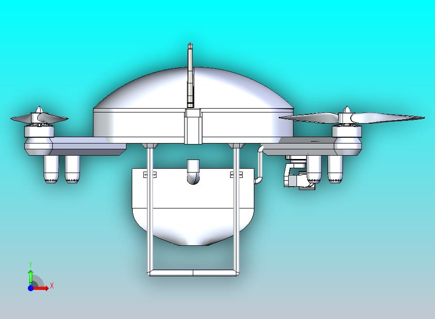 无人机设计（监视和喷洒）