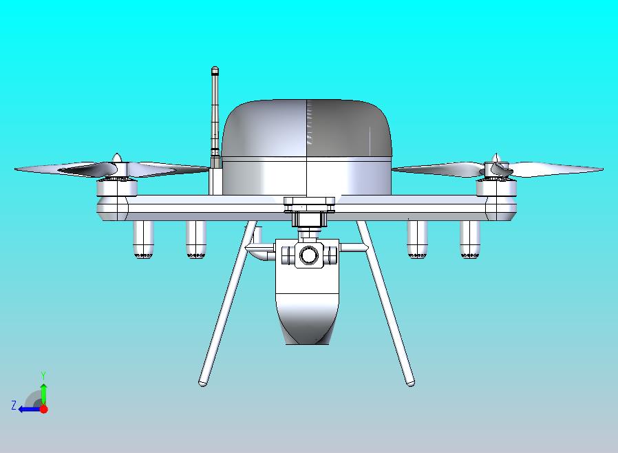 无人机设计（监视和喷洒）
