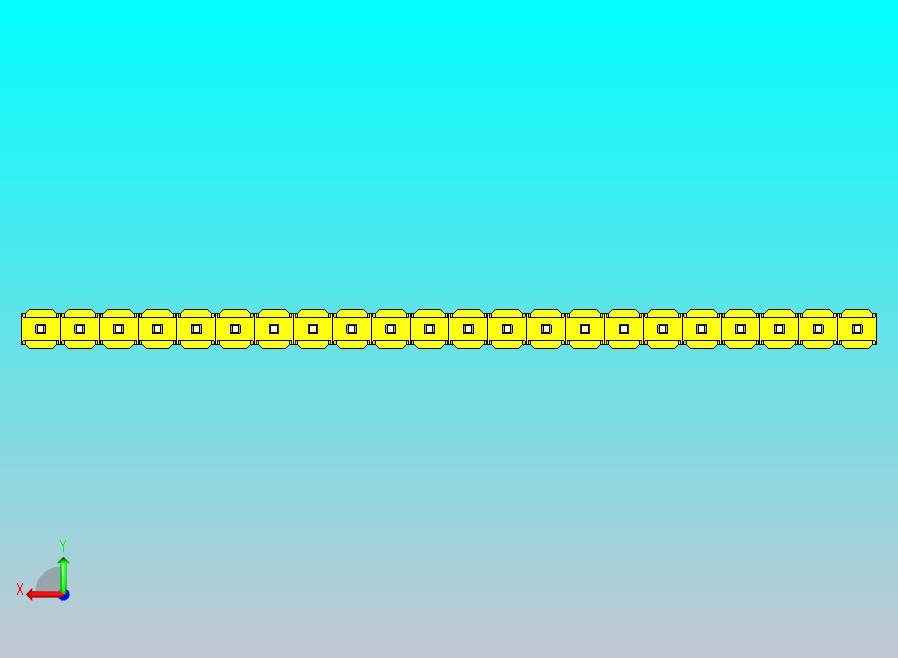 DS1021排针 黄色 1x22p 100mil 类型43 版本1.0.zip