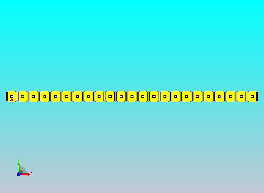 DS1021排针 黄色 1x23p 100mil 类型43 版本1.0.zip