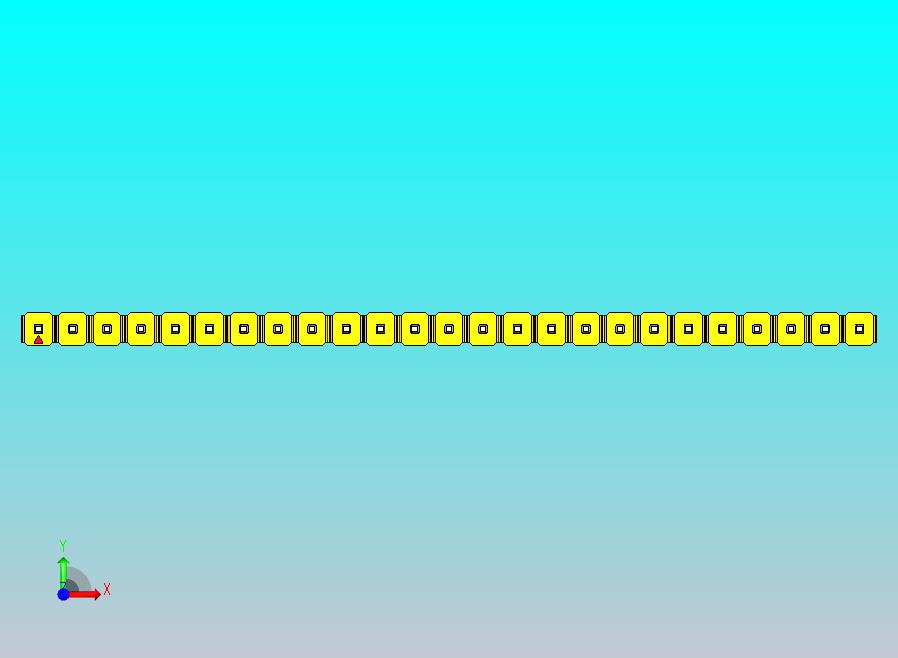 DS1021排针 黄色 1x25p 100mil 类型1 版本1.0.zip