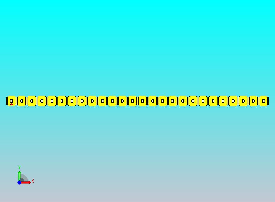 DS1021排针 黄色 1x26p 100mil 类型5 版本1.0.zip