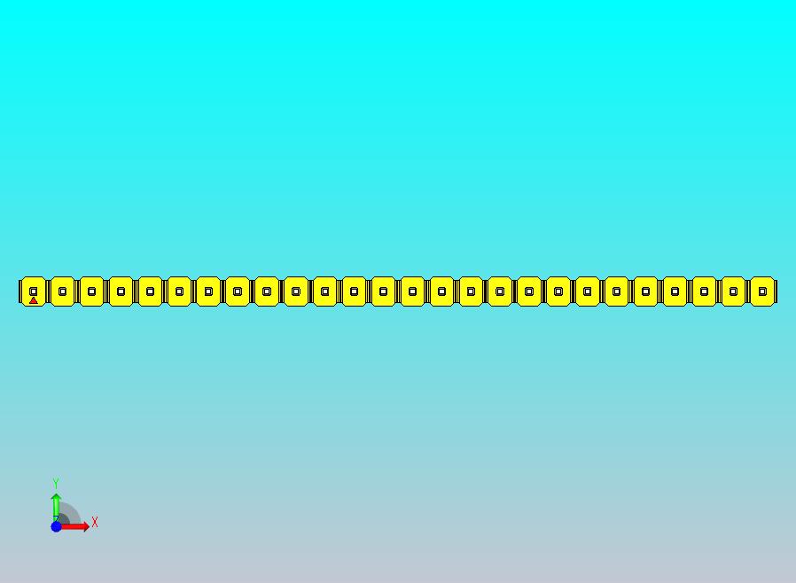 DS1021排针 黄色 1x26p 100mil 类型43 版本1.0.zip