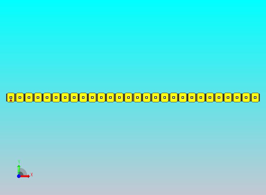 DS1021排针 黄色 1x28p 100mil 类型1 版本1.0.zip