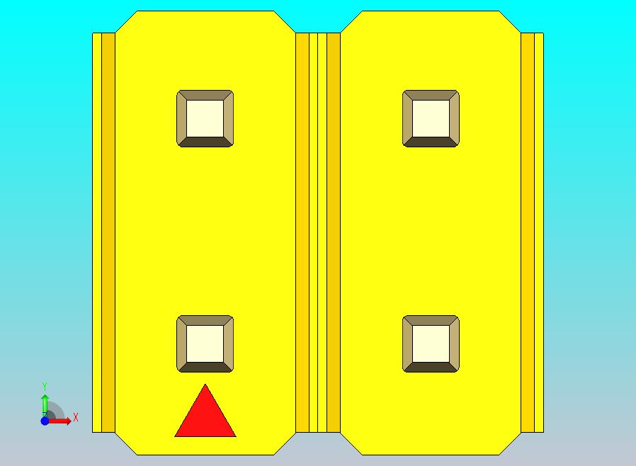DS1021排针 黄色 2x02p 100mil 类型19 版本1.0.zip