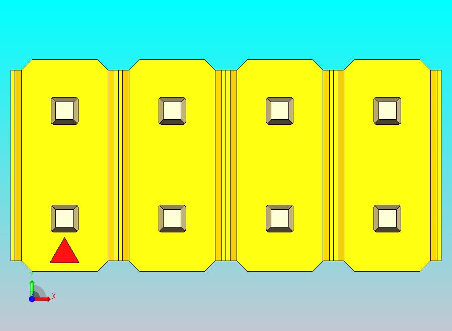 DS1021排针 黄色 2x04p 100mil 类型5 版本1.0.zip