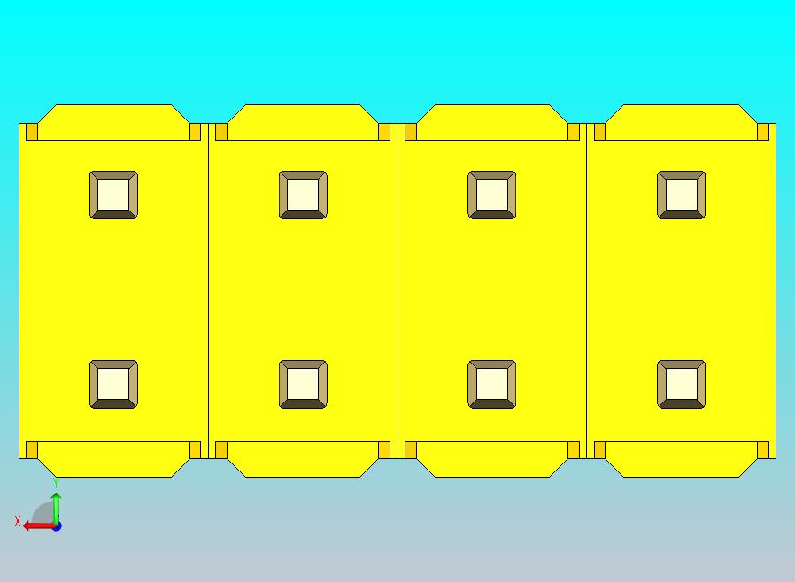 DS1021排针 黄色 2x04p 100mil 类型43 版本1.0.zip