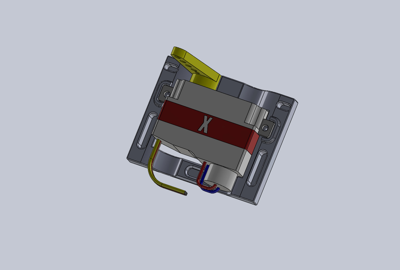 KST X08 H伺服支架