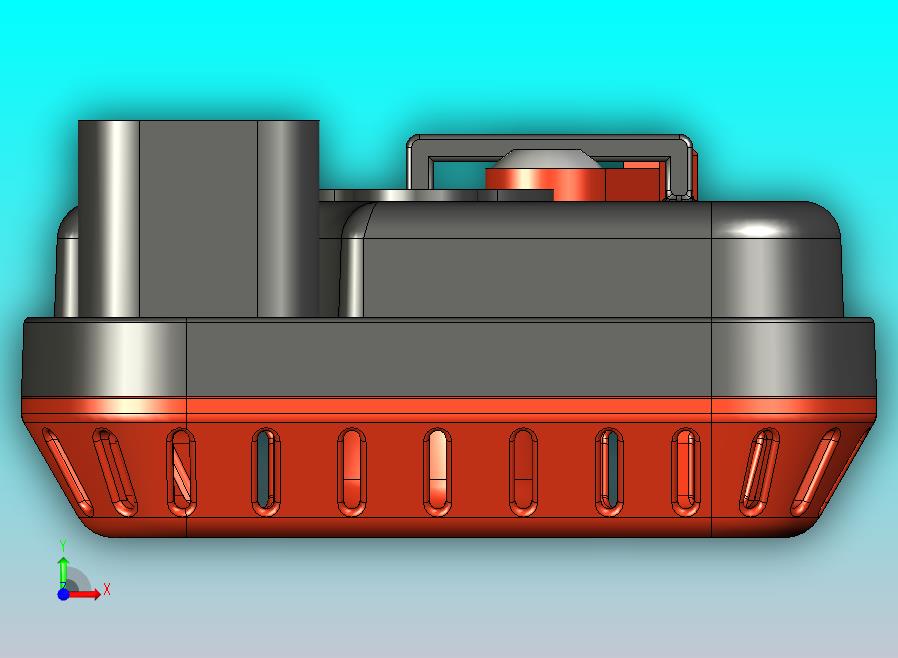 吹叶机空气滤清器外壳总成