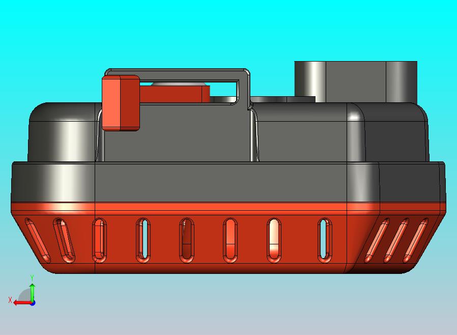 吹叶机空气滤清器外壳总成